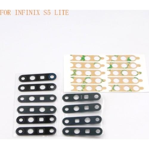 Original 30pcs For INFINIX S5 S5 Lite Smart 4 X556 X557 X5515 Camera Glass Lens Cover With Sticker