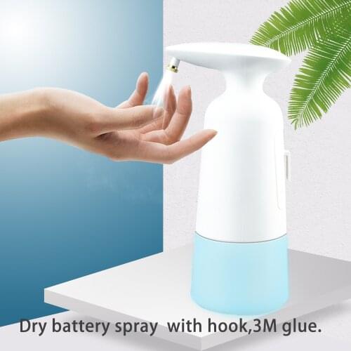 Rechargeable three-speed adjustable alcohol spray foam glue mobile phone cleaning infrared automatic sensor soap dispenser hand