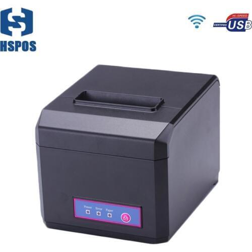 High-speed 80mm pos wifi receipt printer support Multi language and LOGO Graphical download Android and IOS system printing