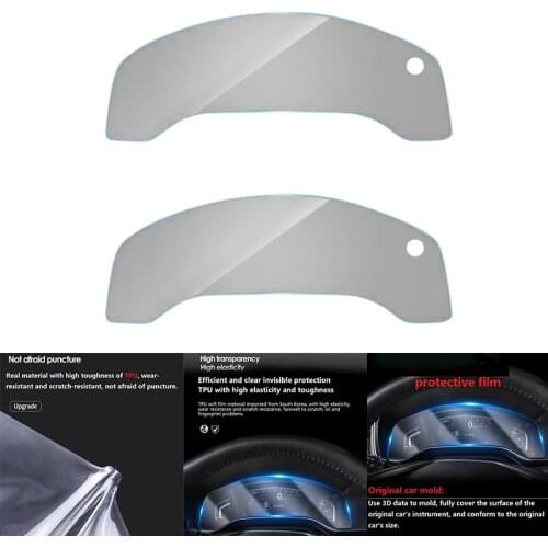 For Honda CR-V CRV 2017-2021 Car Dashboard Sticker Screen Protective Film Instrument Protector Film Accessories