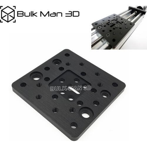 50pcs/Lot wholesale 3D Printer Aluminum Alloy C-beam Gantry Plate for C-Beam CNC Machine Parts Accessory