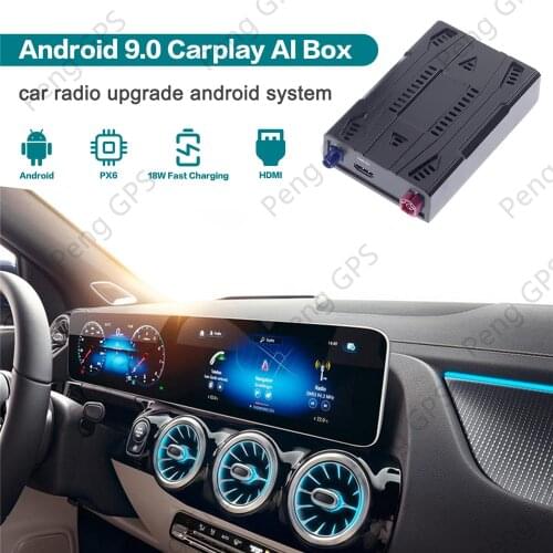 Carplay Adapter for Car Entertainment System Android 9.0 for Mercedes Benz Wireless Mirroring Video Player Navigation Radio TV