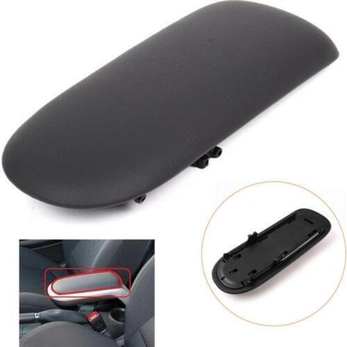 Black Auto Car PU Leather Console Storage Box Sliding Top Armrest Lid Cover For BMW Mini Cooper R50 R52 R53 innate