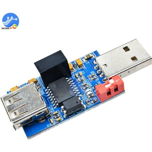 1500V USB to USB Isolator Board Protection Isolation Module for ADUM4160 ADUM3160 USB 2.0 Isolator