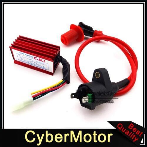 Performance AC CDI Ignition Coil For NQ50 NB50 Elite Spree SA50 CH80 DIO Scooter Moped & XR50 CRF50 110cc 125cc Pit Dirt Bike