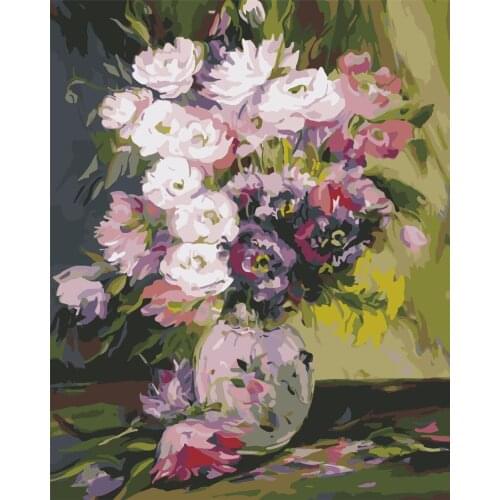 Vivace 40x50cm No Frameless Painting By Numbers Animals On Canvas Pictures By Numbers Home Decoration Diy Minimalism Style