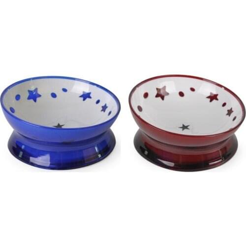Tilt To Protect The Cervical Spine Pet Bowl, Cat And Dog Bowl, Short-nosed Dog Drinking Bowl, Pet Feeding Bowl