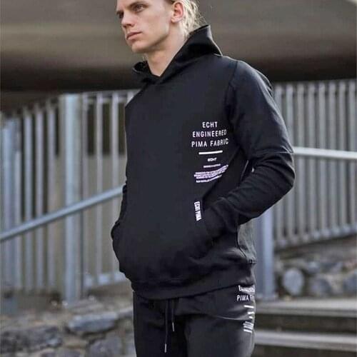 2020 muscle brother fitness new autumn and winter sports running basketball hooded sweatshirt casual jacket