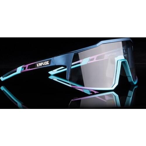 Outdoor Sports Photochromic Cycling Glasses Day Night Mountain Road Bike Goggles Riding Glasses