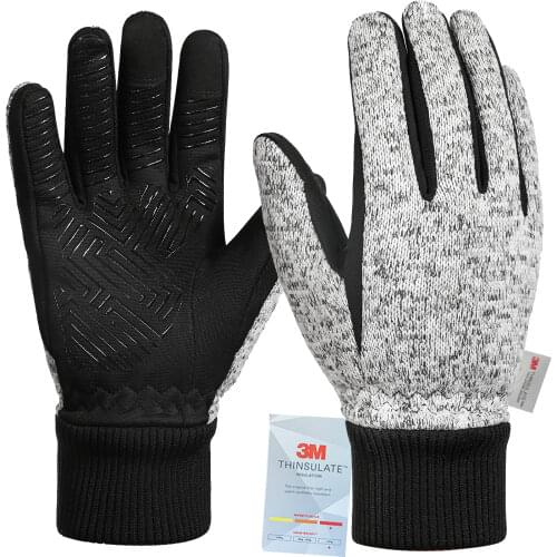 MOREOK Winter Gloves 3M Warm Running Gloves TouchScreen Thermal Gloves Sports Autumn Bicycle Bike Cycling Gloves for Men Women