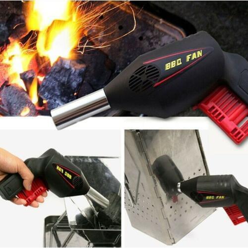 Portable Handheld Barbecue Fan Air Blower BBQ Picnic Outdoor Camping Picnic Barbecue Cooking Manual Barbecue Combustion Tool