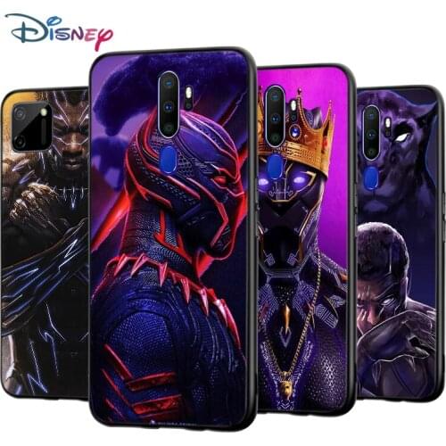Marvel Black Panther For OPPO A5 A9 A7 A11X A1K A12 A12E A31 A32 A53 A53S A72 A73 A93 AX7 Pro 2020 Silicone Phone Case