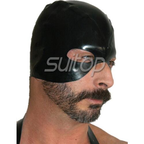 Sexy rubber latex hood