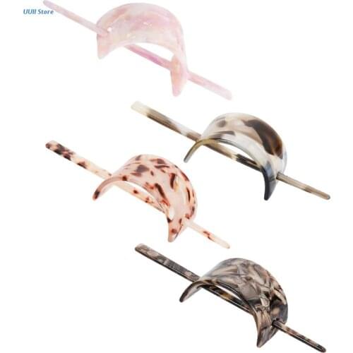 Womens Elegant Geometric Hair Clips Vintage Hairpins Fashion Updo Ponytail Hair Accessories