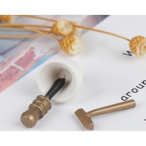 1:12 Dollhouse Miniatures Accessories Cute Mini Razor Dolls Bathroom Mini Miniature Model Wash Accessories Razor Suit