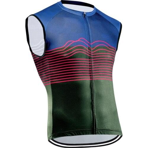 2021 Pro Team Summer Bike Vest Mens Cycling Jersey Sleeveless Vest Sportswear Maillot Ciclismo MTB Breathable Clothing