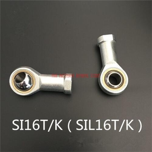2019 Ball Bearing 4pcs Si16t/k Phsa16 16mm Female Thread Metric Rod End Joint Bearing Free Shipping Si16 T/k Sil16t/k Sil16
