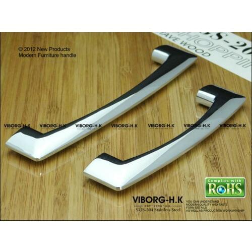4 pieces/lot) 128mm VIBORG Zinc Alloy Drawer Handles& Cabinet Handles &Drawer Pulls & Cabinet Pulls, SA-745-128PSS