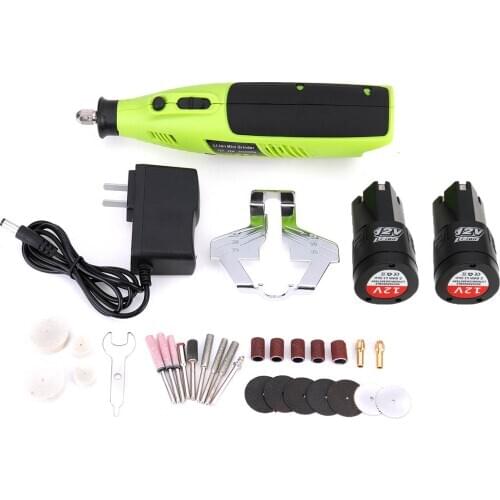 Cordless Electric Grinder Set 55W 20000rpm Mini Chain Saw Sharpener Rechargable Carving Trimming Polishing Tool Grinding Machine