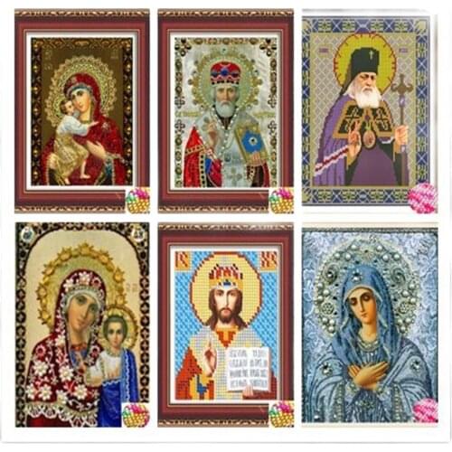 2021 new 5D crystal Round diamond painting diy diamond painting embroidery Home Decor dimond mosaic religious for people gift
