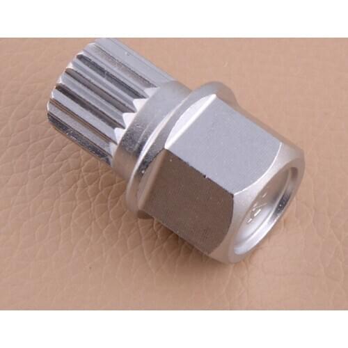 Car Auto Anti-Theft 18 Teeth Locking Wheel Nut Bolt Key Fit For BMW Mini Cooper