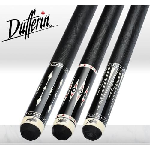 Dufferin Billiard Pool Cue DF Series 12.75mm Tip Canadian Maple Handmade Billar Stick Kit Professional