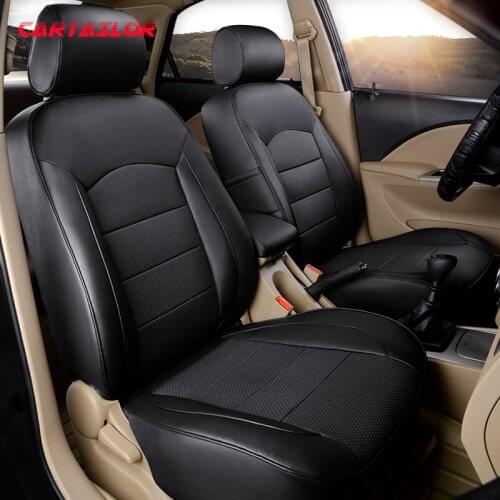CARTAILOR Seat Covers Genuine Leather & Leatherette Styling for BMW X2 Cover Seat Supports Auto Accessories for Car 2018-2019