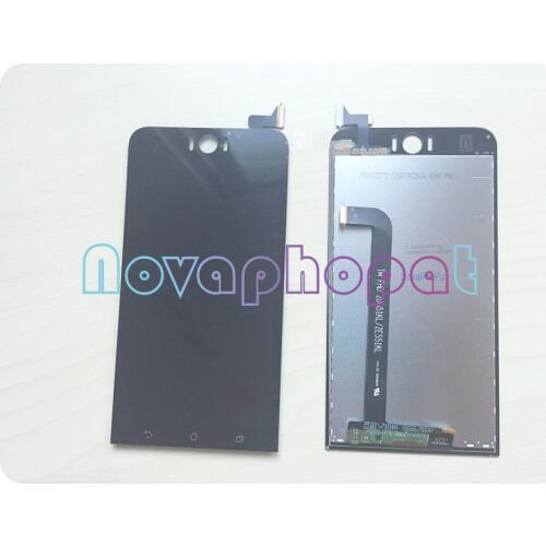 Novaphopat Black Screen For ASUS Zenfone Selfie ZD551KL LCD Display Touch Screen Digitizer Full Assembly Replacement