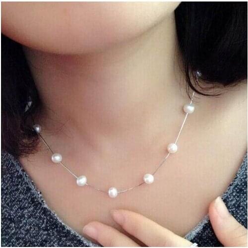 Jztop Brand Imitation Pearl Necklace Pendant Choker Simple Short Necklace Bridal Jewelry For Women Accessories Collier Femme