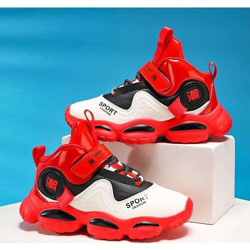 2021 New Childrens Sneakers Boys Basketball Sports Shoes For Boys High Quality Comfortable Running Kids Shoes Enfant