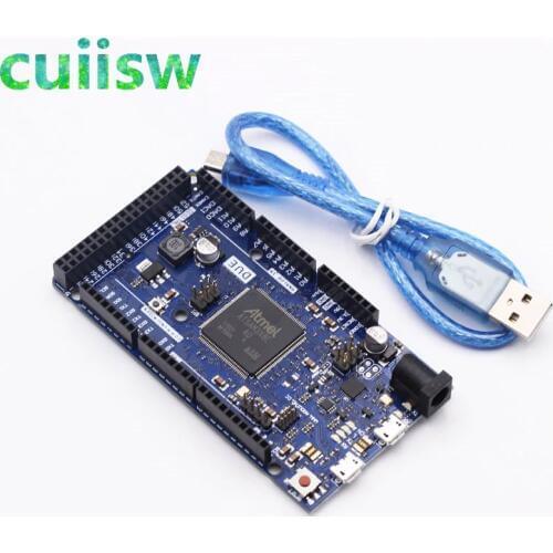 For arduino Due 2012 R3 ARM Version Main Control Board SAM3X8E 32-bit ARM Cortex-M3 / Mega2560 R3 Duemilanove