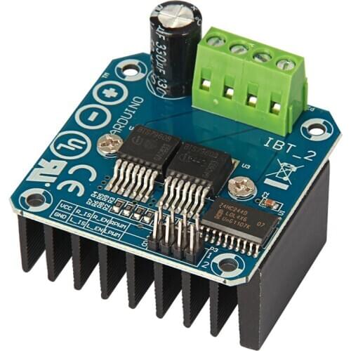 Double BTS7960 43A H-bridge High-power Motor Driver Module/smart Car