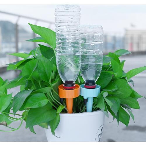 Indoor Plant Automatic watering potted dripper lazy watering device Plant Water Self Automatic Watering Spikes Irrigation System