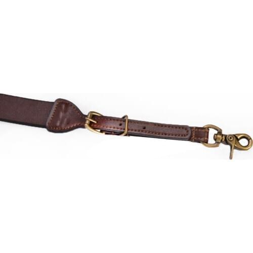 Leather British retro custom version unisex suspenders Y-shaped strap leather