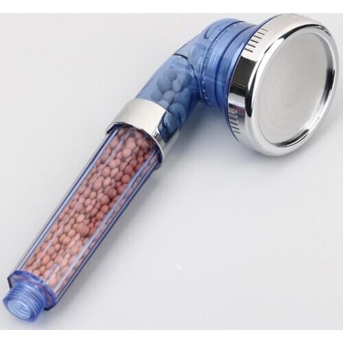 Stainless Steel Anti-oxidation Shower Head 300% High Turbo Pressure 40% Water Saving Three-layer Filter System