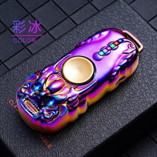 Personality creative fingertip gyro windproof gift male smoking accessories for weed regalos para hombre originales gift for men