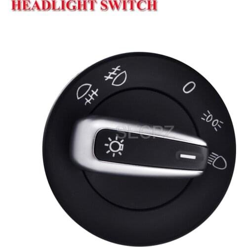 Headlight Switch For VW Golf 5 6 GTI Mk5 Mk6 Jetta 5 6 Passat B6 Touran Tiguan 5ND941531A 5ND 941 431 A