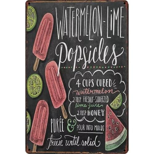 Drinking Kitchen Sign Coffee Metal Plate Wall Pub Restaurant Coffee Home Art Decor Vintage Iron Poster Cuadros SA-6524