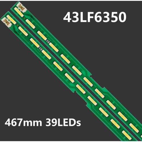 LED backlight strip for LG 43LF6350 43LF5700 43UF6750 43UF6800 43 V15 ART3 FHD R 6922L-0145A 6916L2189A 6916L2188A