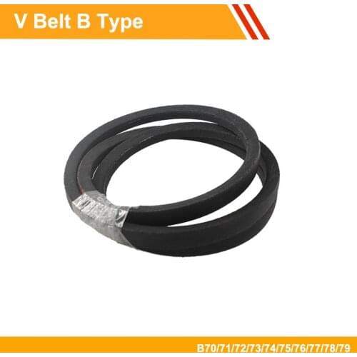 V Belt Type B Transmission Belts B70/71/72/73/74/75/76/77/78/79 Triangle V Belt for Agricultral Machine