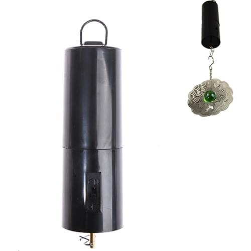 1pcs 30 RPM Battery Powered Wind Spinner Rotating Motor Black Wind Spinner Motor Battery-driven Motor for Rotating Wind Chimes