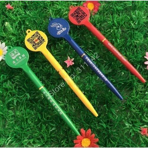 1000pcs two-dimension code LOGO pen(LOGO printing ballpoint pen)/ free shipping by Fedex