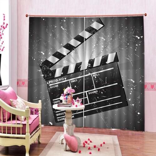 English field card playing board curtain Living room bedroom Blackout curtains for window home decoration