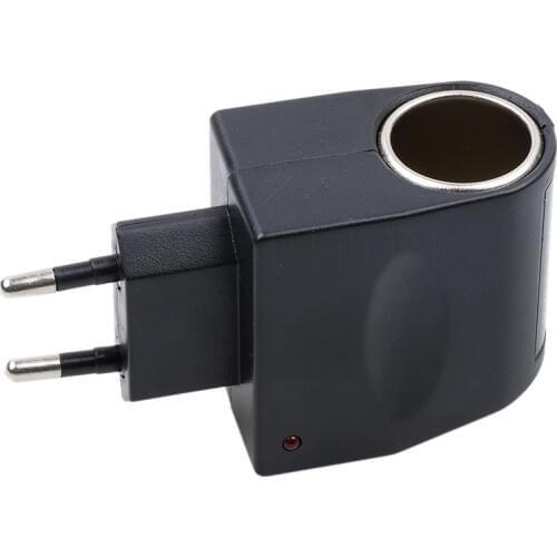 Car Styling Power Supply Converter Adapter 220V to DC 12V Charger Socket igniter Convenient Electric for Home EU US plug Auto