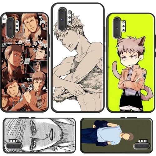 Attack on Titan Jean Kirstein For Samsung Galaxy S21 Ultra S20 FE S10 Plus S8 S9 S10E Phone Case For Note 20 10 9 Cover