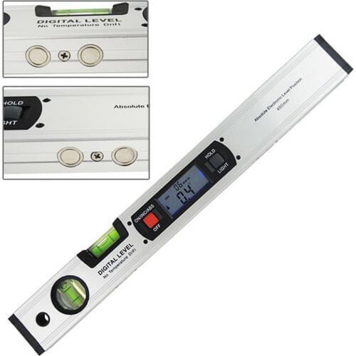 Digital Angle Finder Spirit Level 360 Degrees Range Angle Finder Spirit Level Upright with Magnets Inclinometer