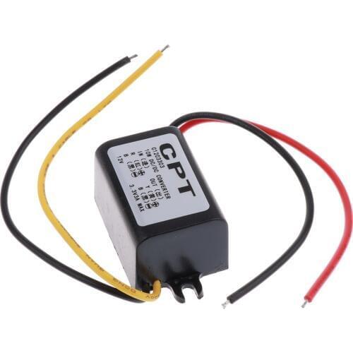 DC 12v to 3.3v Step Down Converter Reducer Regulator 3A 10W Power Supply Adapter for Auto Car Truck Vehicle