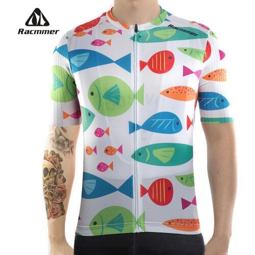 Racmmer 2020 Breathable Cycling Jersey Summer Bicicleta Cycling Clothing Bicycle Short Maillot Ciclismo Sportwear Bike Clothes