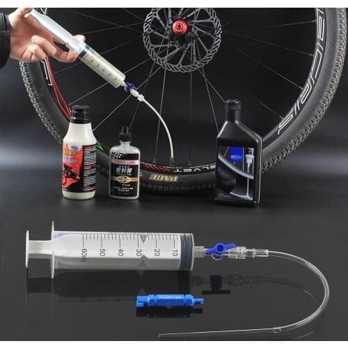 RISK RL225 Cycling Bike Bicycle Tubeless Tyre Sealant Injector Injection Tool Schrader Presta Valve Core Removal Tool