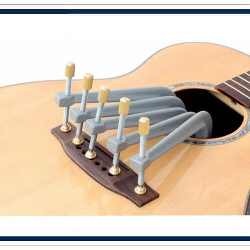 Guitar repair tool - Open glue repair clip for guitar guitar, pure aluminum ultralight repair clip (15cm)